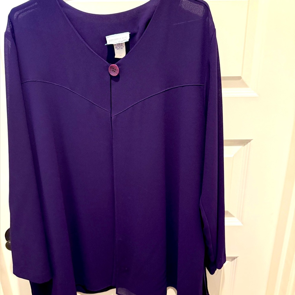 Elegant Purple Women's Top